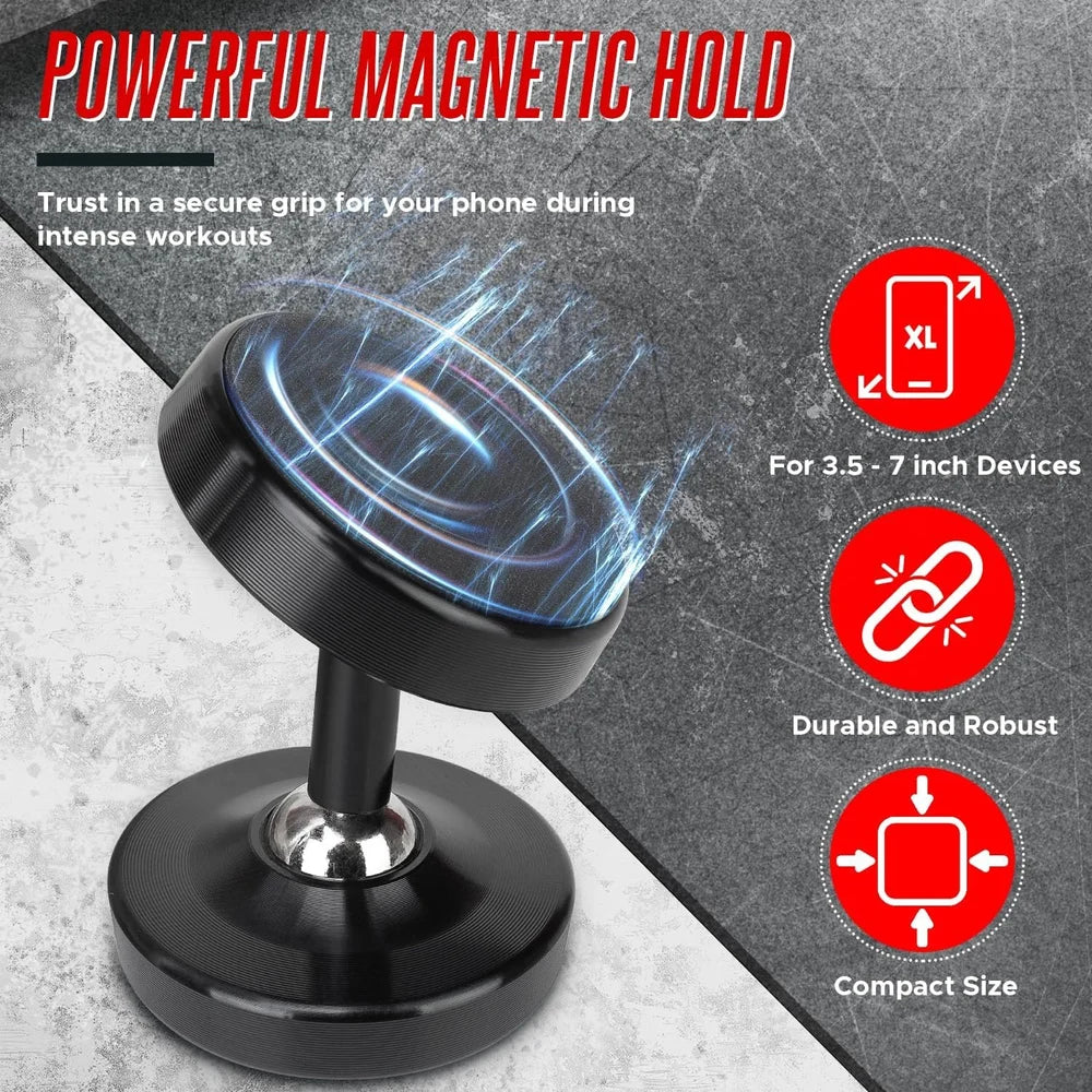 Dual Side Magnetic Phone Holder 360 Degree Rotation